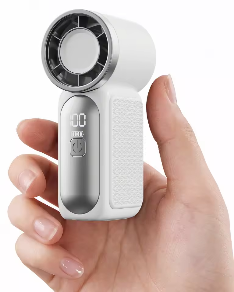 Smart Mini Fan With LED Display