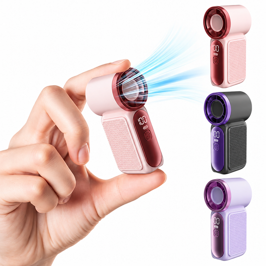 Smart Mini Fan With LED Display