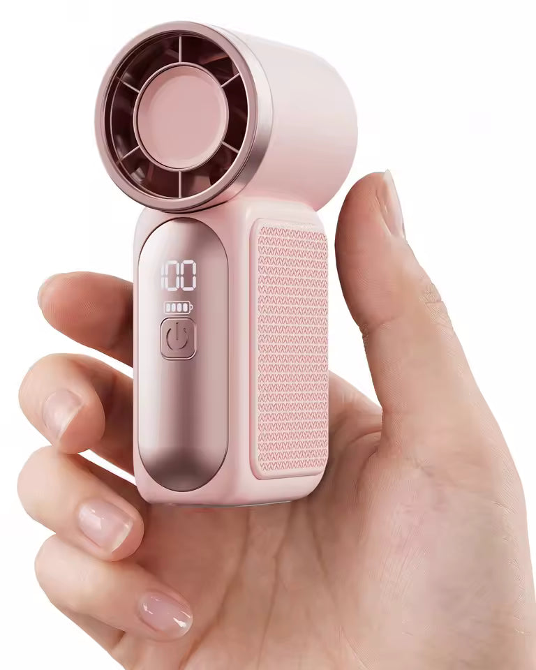 Smart Mini Fan With LED Display