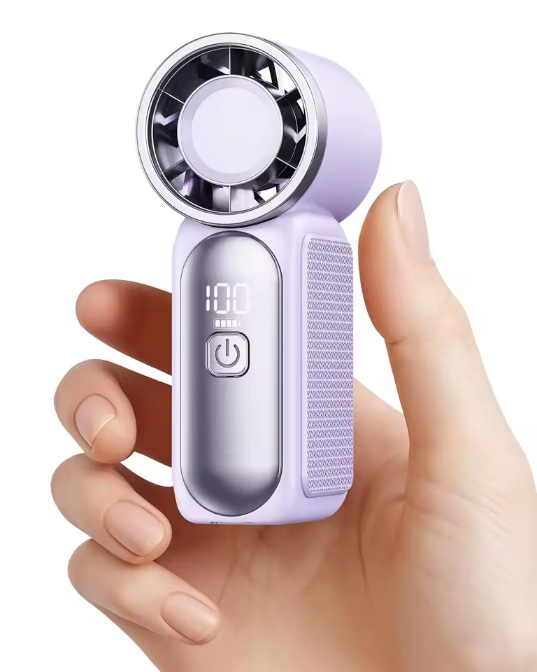 Smart Mini Fan With LED Display